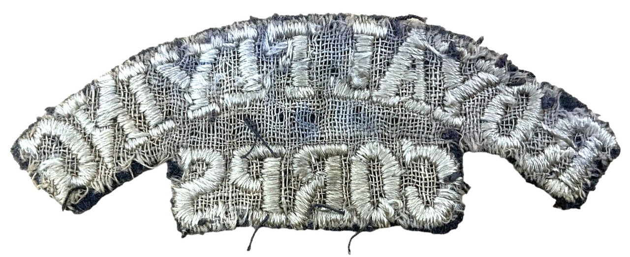 WW1 British Canadian RFC Flying Corps Shoulder Title Insignia WW1 British Canadian RFC Flying Corps Shoulder Title Insignia