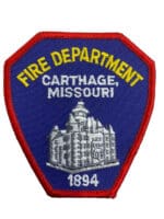 US Carthage Missouri Fire Rescue Department Patch US Carthage Missouri Fire Rescue Department Patch