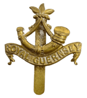 British Royal Guernsey Regiment Cap Badge