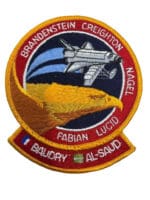US NASA Space Shuttle Brandenstein Creighton Nagel Fabian Lucid  Patch