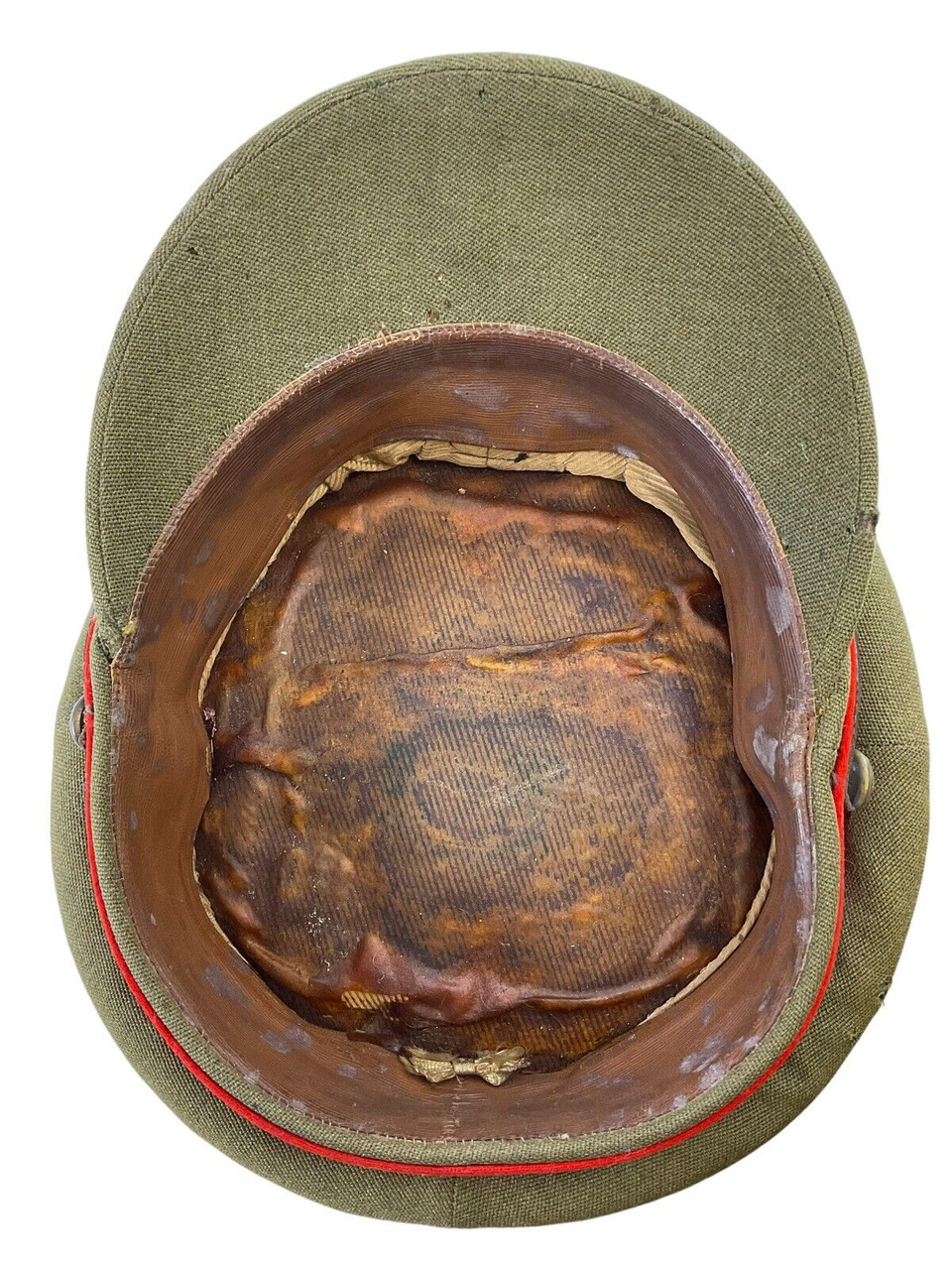 WW2 British Brigadier General Named Engineers Officers Peak Cap WW2 British Brigadier General Named Engineers Officers Peak Cap