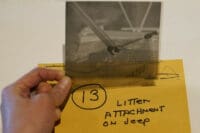 WW2 British Airborne Para Jeep with Litter Original Negative #13
