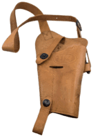 WW2 US M3 Pattern Leather Shoulder Holster With Straps