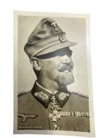 WW2 German Army Mountain Troops Major General Ringel Postcard