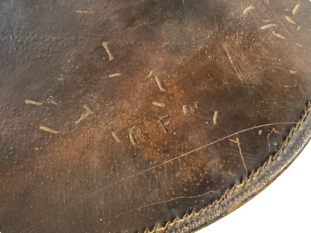 WW1 Canadian CEF Leather Saddle WW1 Canadian CEF Leather Saddle