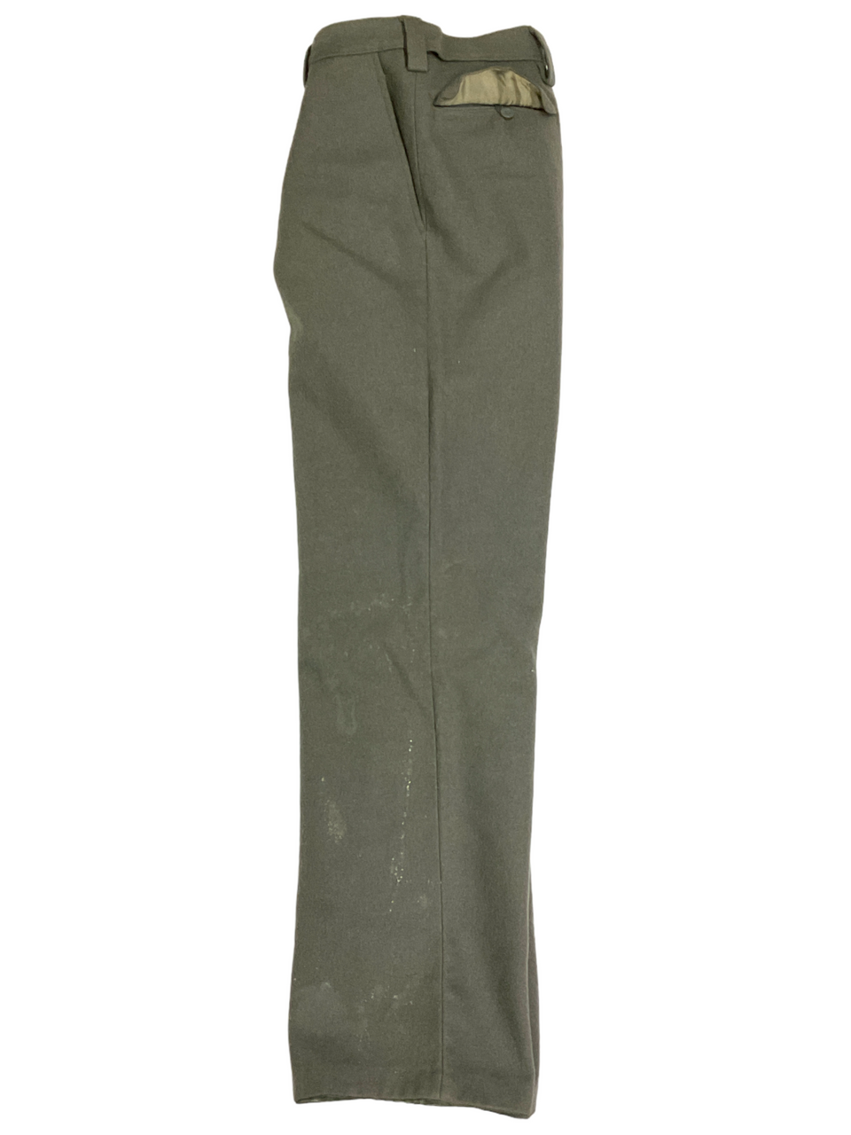 East German Grey Wool Straight Leg Trousers Pants SG52 32W x 32L East German Grey Wool Straight Leg Trousers Pants SG52 32W x 32L