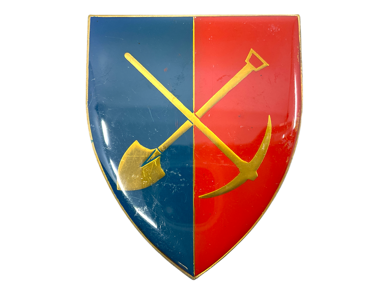 South African Army SADF North West Command Workshop Shoulder Badge Enamel South African Army SADF North West Command Workshop Shoulder Badge Enamel