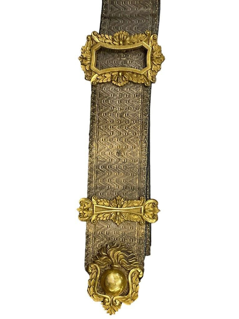 British Victorian Artillery Eastern Division Officers Full Dress Cross Belt British Victorian Artillery Eastern Division Officers Full Dress Cross Belt