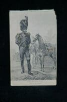 Napoleonic Era French Artillery Officer Postcard Napoleonic Era French Artillery Officer Postcard
