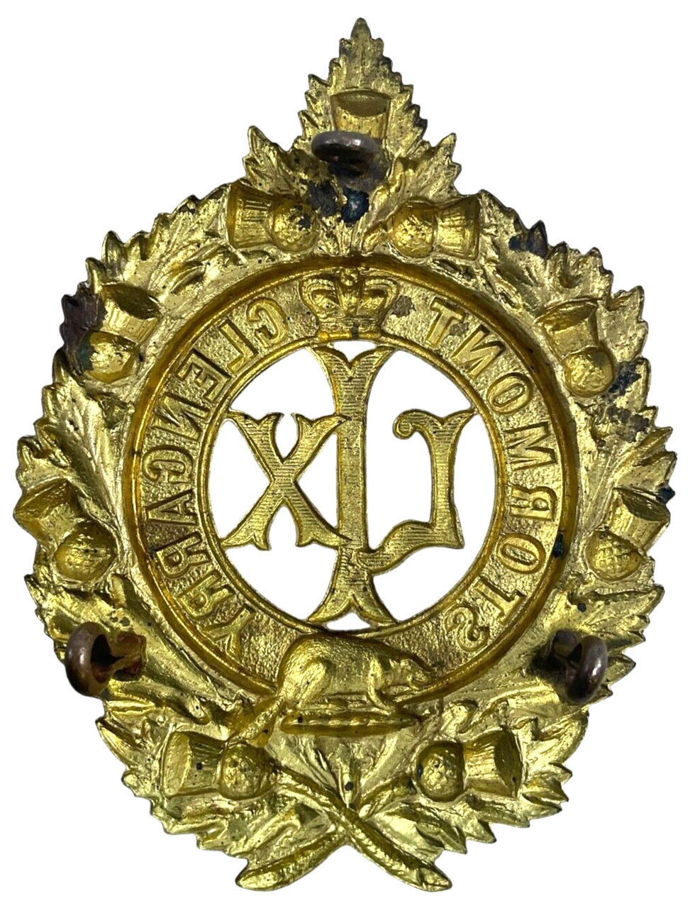 Canadian Militia Officers Stormont & Glengarry Cap Badge Canadian Militia Officers Stormont & Glengarry Cap Badge