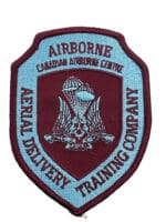 Canadian Forces Airborne Centre Aerial Delivery Training Company Crest Patch Canadian Forces Airborne Centre Aerial Delivery Training Company Crest Patch