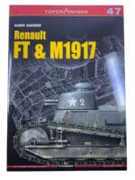 WW1 French Army Renault FT and M1917 Topdrawings No 47 Softcover Reference Book