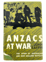 WW2 Australian New Zealand Anzac's At War Hard Cover Reference Book