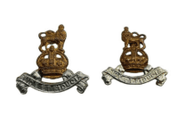 British Royal Army Pay Corps Collars Insignia Pair