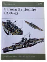WW2 German Navy Battleships 1939-45 Osprey SC Reference Book