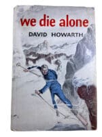 WW2 British Norwegian SOE We Die Alone Hard Cover Reference Book