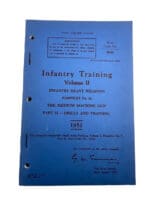 Canadian Army Infantry Training Vol 2 Heavy Weapons No 24 SC Reference Book