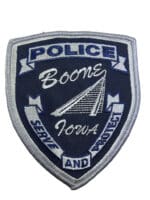 US Boone Iowa Police Patch
