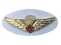 Canadian Forces Airborne Para Red Leaf Metal Wing Insignia Miniature Canadian Forces Airborne Para Red Leaf Metal Wing Insignia Miniature