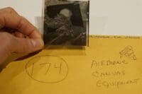 WW2 British Airborne Para Canvas Equipment Original Negative #174