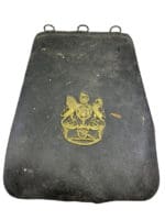 Victorian British Royal Artillery RA Black Leather Undress Sabretache Victorian British Royal Artillery RA Black Leather Undress Sabretache