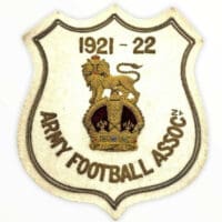 Pre WW2 British Army Football Association 1921-22 Blazer Crest Patch