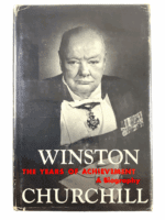 British Winston S Churchill Years Of Achievement Hard Cover Reference Book