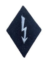 WW2 German Waffen SS Signals Trade Patch Insignia