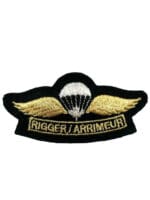 Canadian Forces Airborne Rigger Mylar Wing Insignia