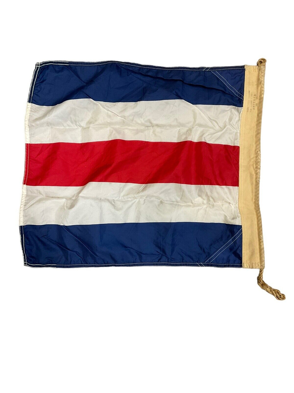 Canadian Forces RCN Navy Nylon Alphabet Flag Letter C 20 X 24 inches Canadian Forces RCN Navy Nylon Alphabet Flag Letter C 20 X 24 inches