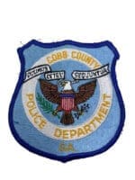 US Cobb County Georgia Police Patch