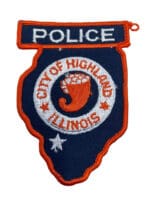 US City of Highland Illinois Police Patch