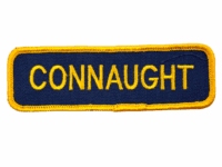 Canadian Connaught Laboratories Gold Edge Security Police Patch