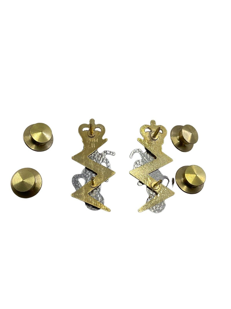 Canadian Forces RCEME Electrical Mechanical Engineers Collars Insignia Pair Canadian Forces RCEME Electrical Mechanical Engineers Collars Insignia Pair