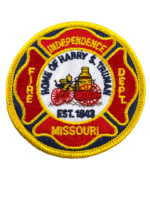 US Missouri Fire Department Yellow Edge Patch