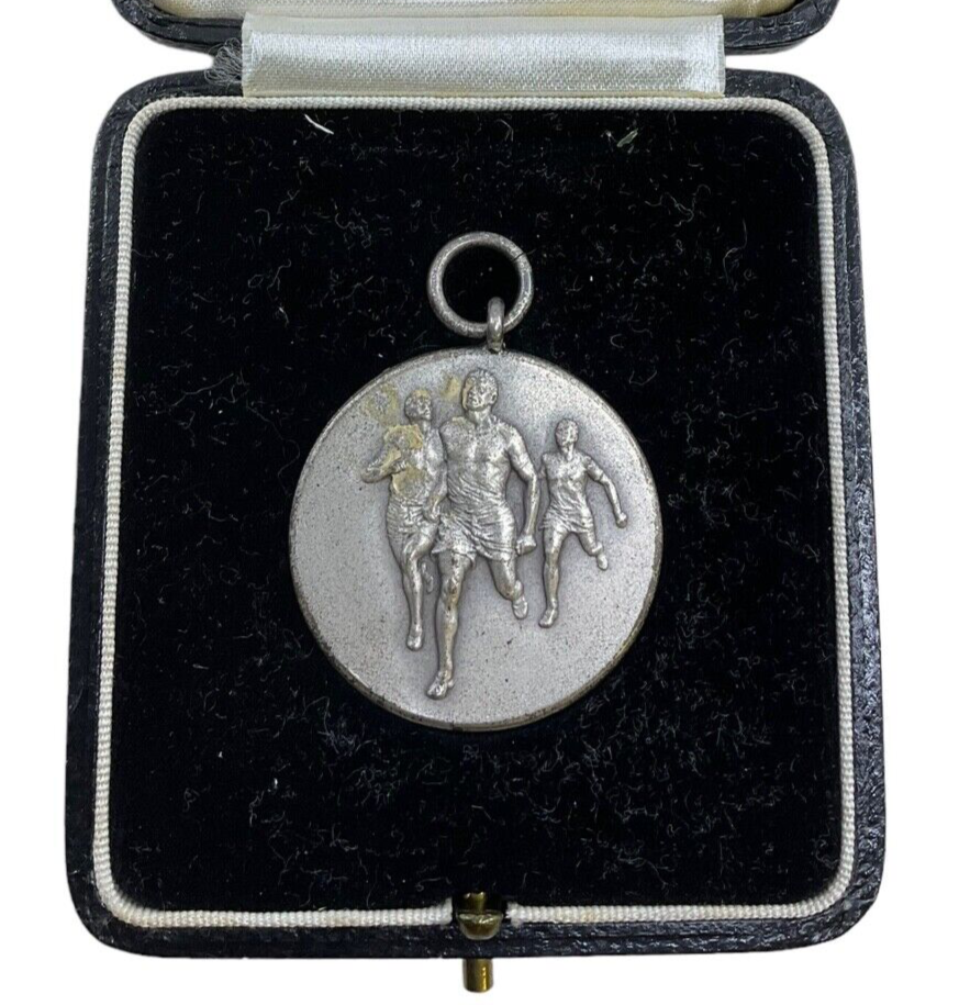 WW2 British Canadian RAF RCAF Inter Flight Athletic Medal 1936 Dated & Box WW2 British Canadian RAF RCAF Inter Flight Athletic Medal 1936 Dated & Box