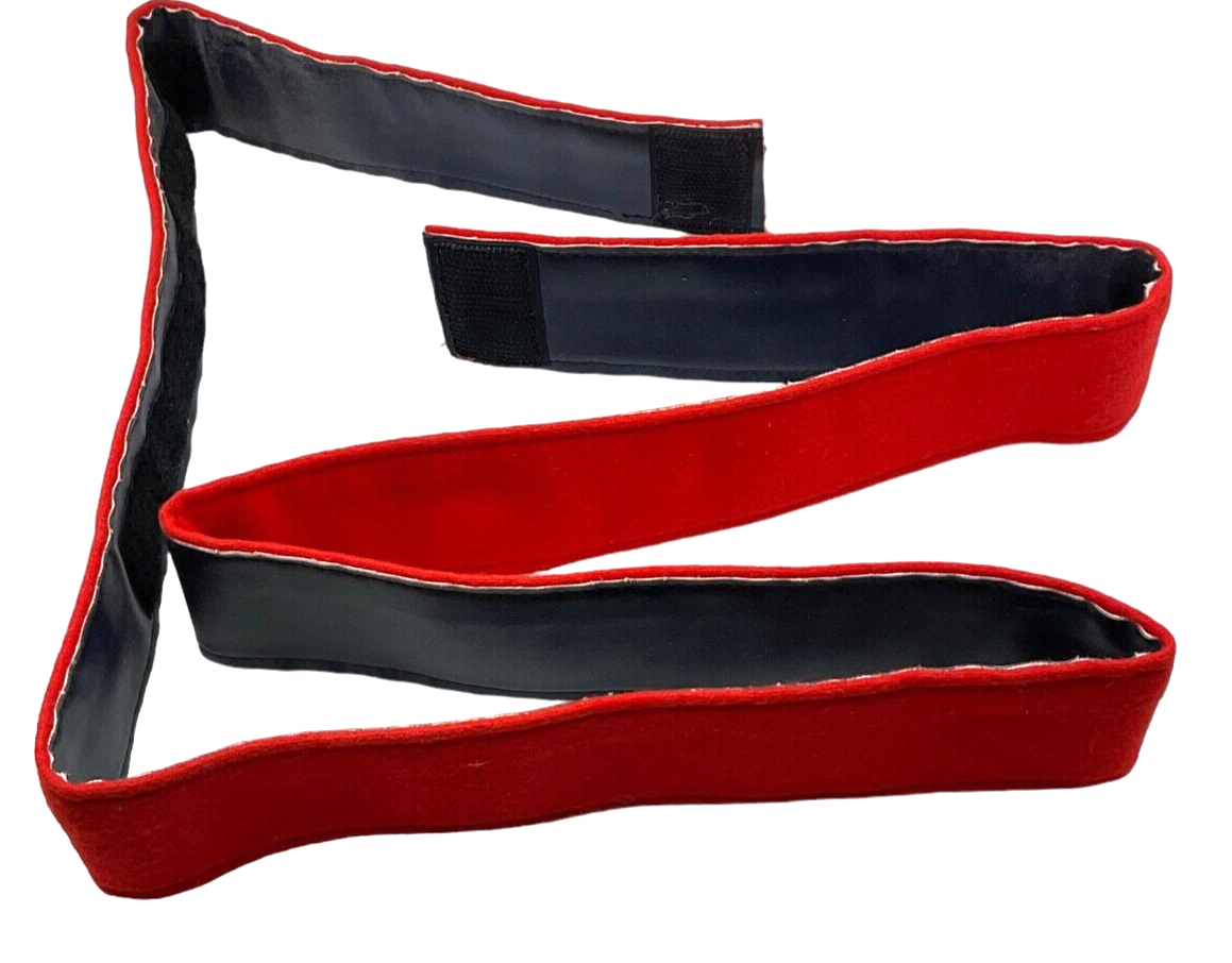 Canadian Ontario Provincial Police OPP Red Dress Belt 40 Inch Vintage Canadian Ontario Provincial Police OPP Red Dress Belt 40 Inch Vintage