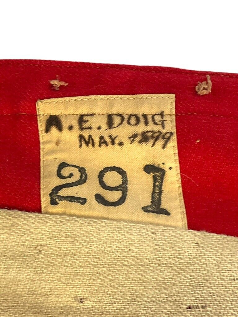 Canadian Militia 7 Button Bandsman Band Serge Frock Jacket Uniform Named Canadian Militia 7 Button Bandsman Band Serge Frock Jacket Uniform Named