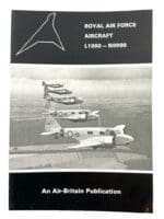 WW2 British RAF Aircraft Serial Numbers L1000-N9999 Soft Cover Reference Book