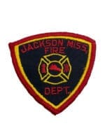 US Jackson Mississippi Fire Department Shirt Patch US Jackson Mississippi Fire Department Shirt Patch
