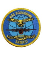 Canadian Forces RCAF 435 Squadron SAMEO CC130 Colour Crest Patch