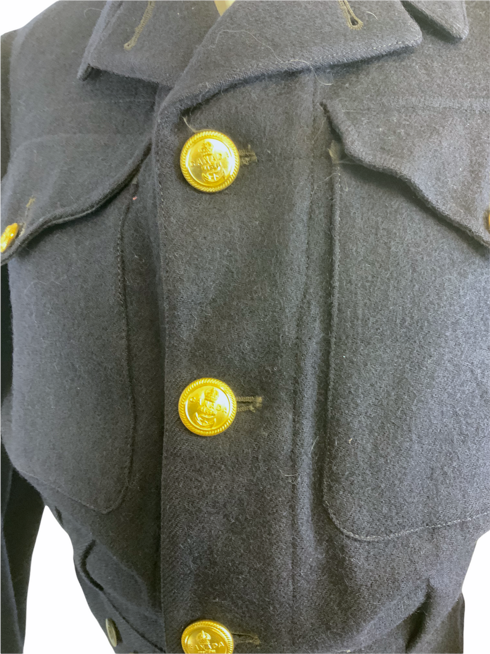 WW2 British Canadian RCN RN Navy Officers Admiralty Pattern Jacket & Trousers WW2 British Canadian RCN RN Navy Officers Admiralty Pattern Jacket & Trousers