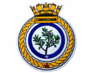 Canadian RCN Navy Ships Crest Campbeltown 5 Inch Patch