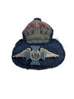 WW2 Canadian RCAF Chaplain Officers Cap Badge Large C Pattern RARE