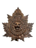 Canadian Militia York Rangers Regiment Cap Badge