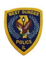 US West Dundee Illinois Police Patch
