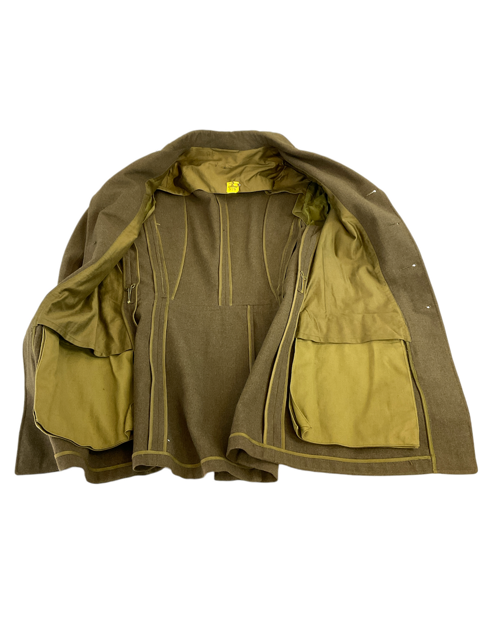 WW2 US USAAF Staff Sergeant Four Pocket Jacket With Bullion Theatre Insignia 37L WW2 US USAAF Staff Sergeant Four Pocket Jacket With Bullion Theatre Insignia 37L