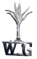 British Welsh Guards Staybrite Shoulder Title Insignia Single