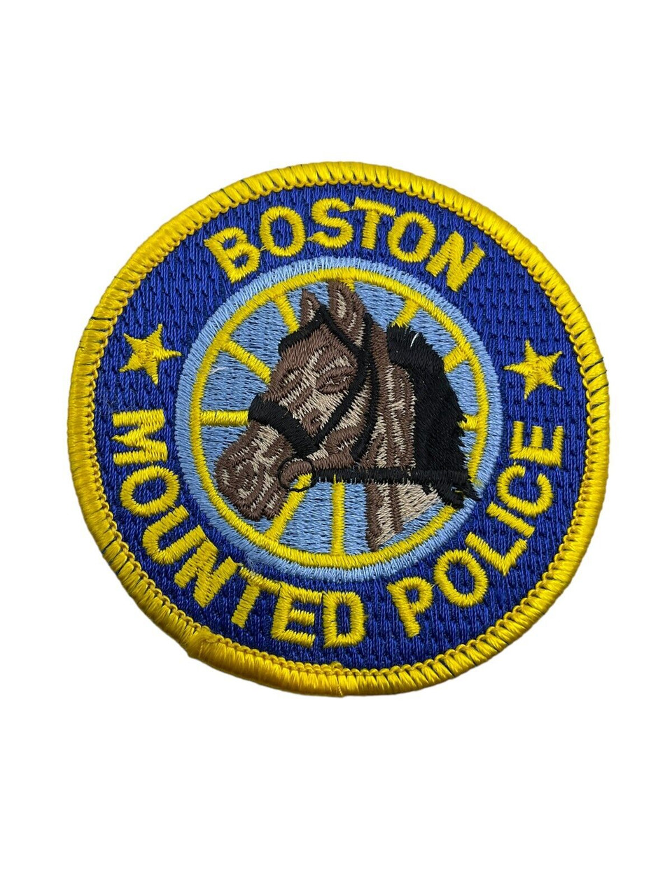 US Boston Massachusetts Mounted Police Patch 1 US Boston Massachusetts Mounted Police Patch 1