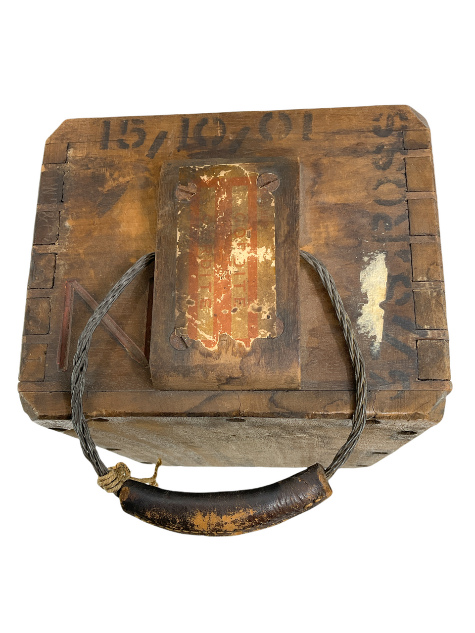 Boer War Canadian British 1901 Dated Wood .303 Ross Enfield Storage EMPTY Boer War Canadian British 1901 Dated Wood .303 Ross Enfield Storage EMPTY